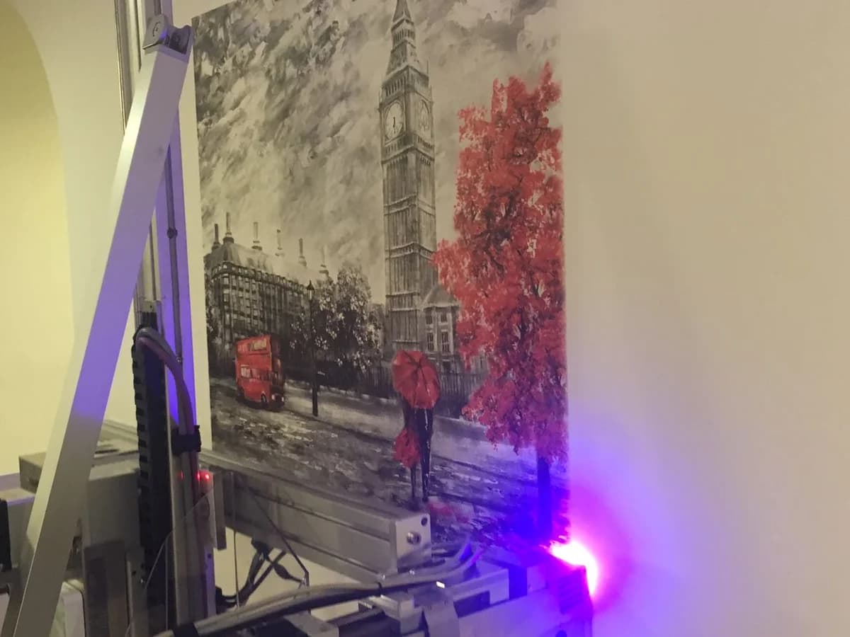 London cityscape wall