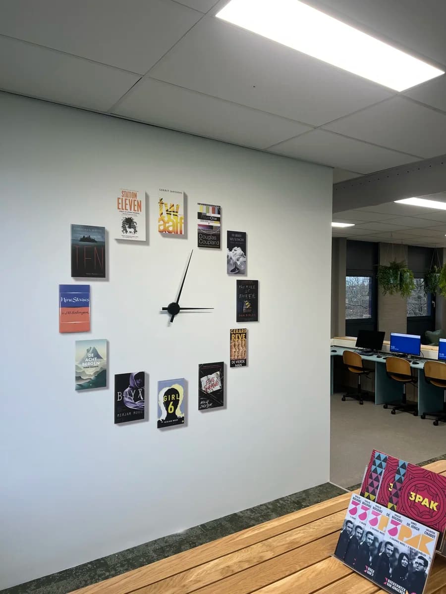 Modern workspace portrait