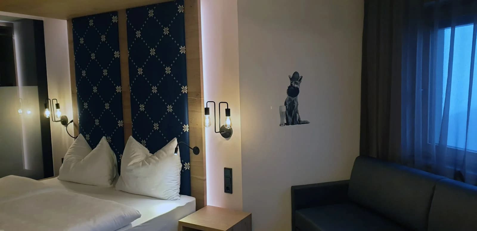 Resort spa area mural