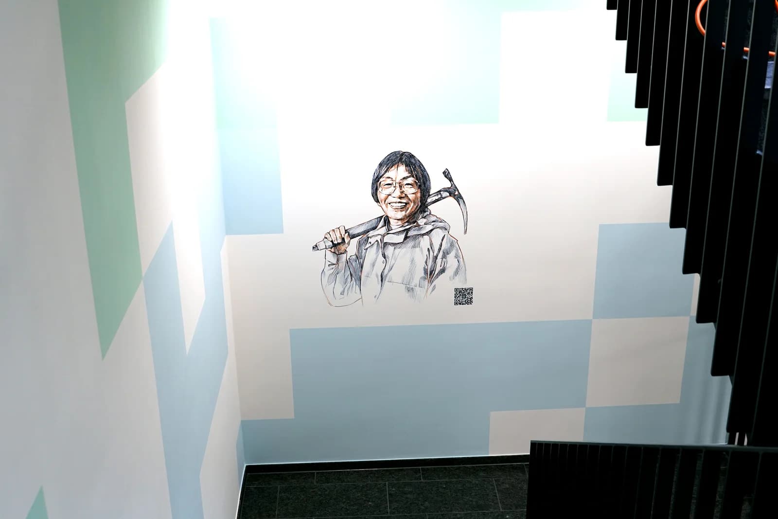 Corporate design wall