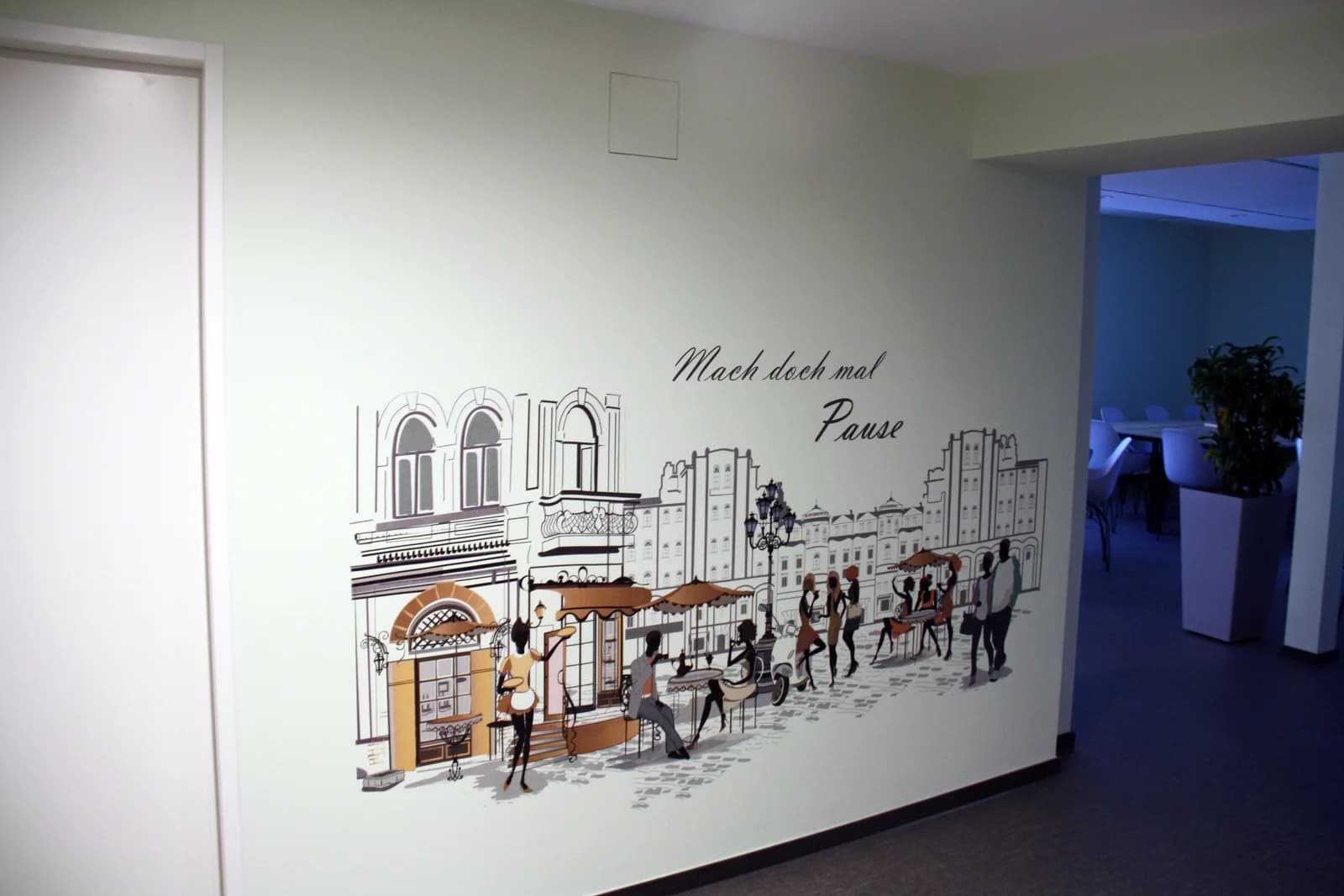 Office breakout area