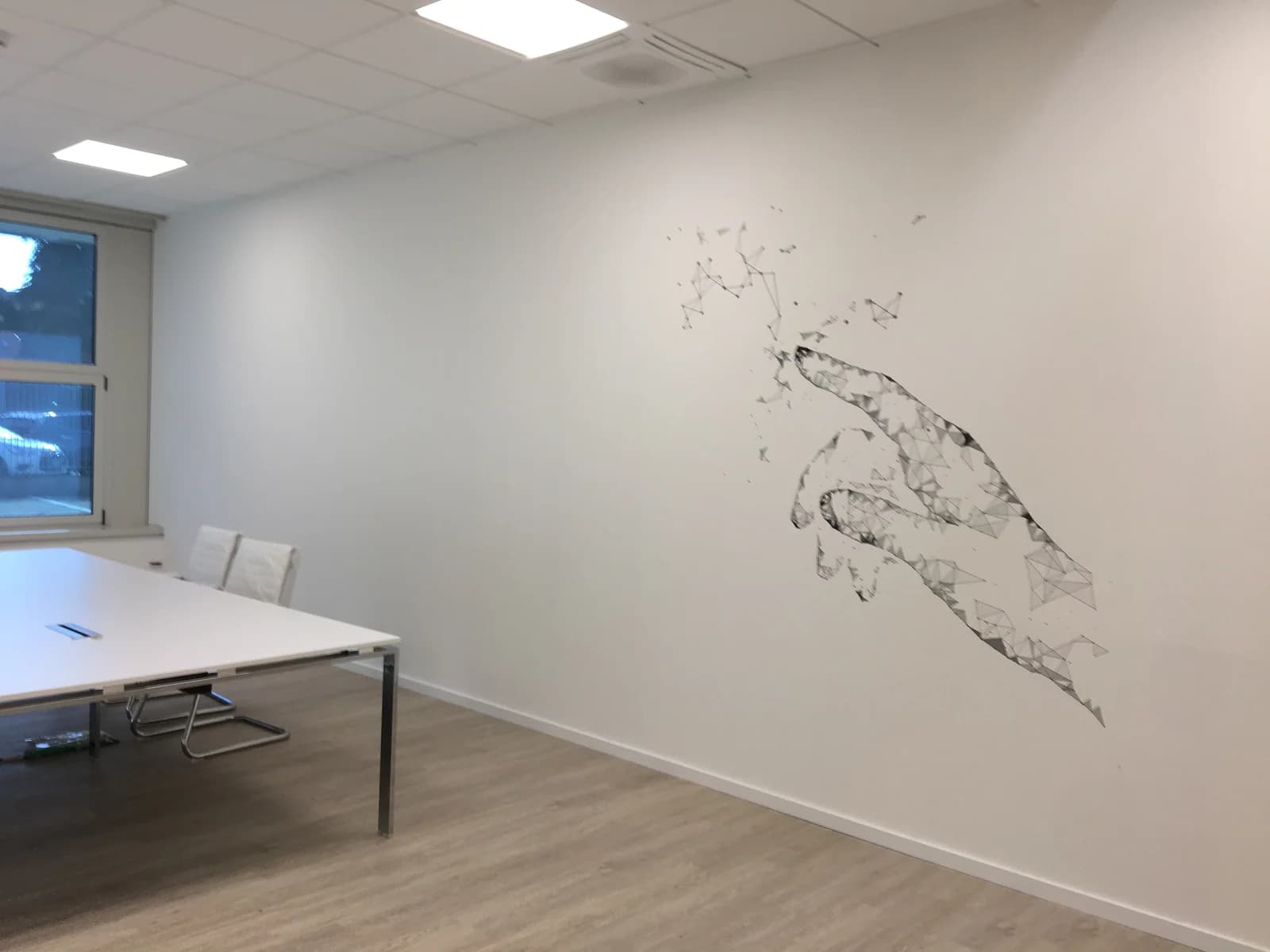 Office environment graphic