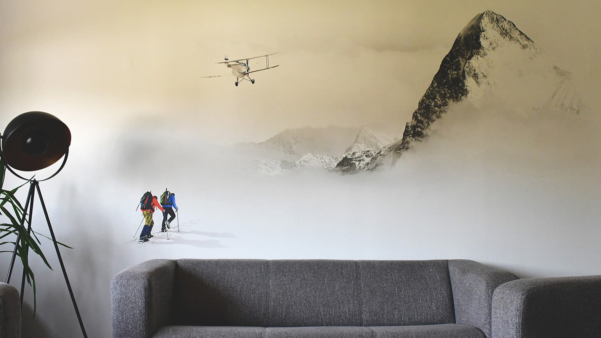 Wall Printing vs Wallpaper